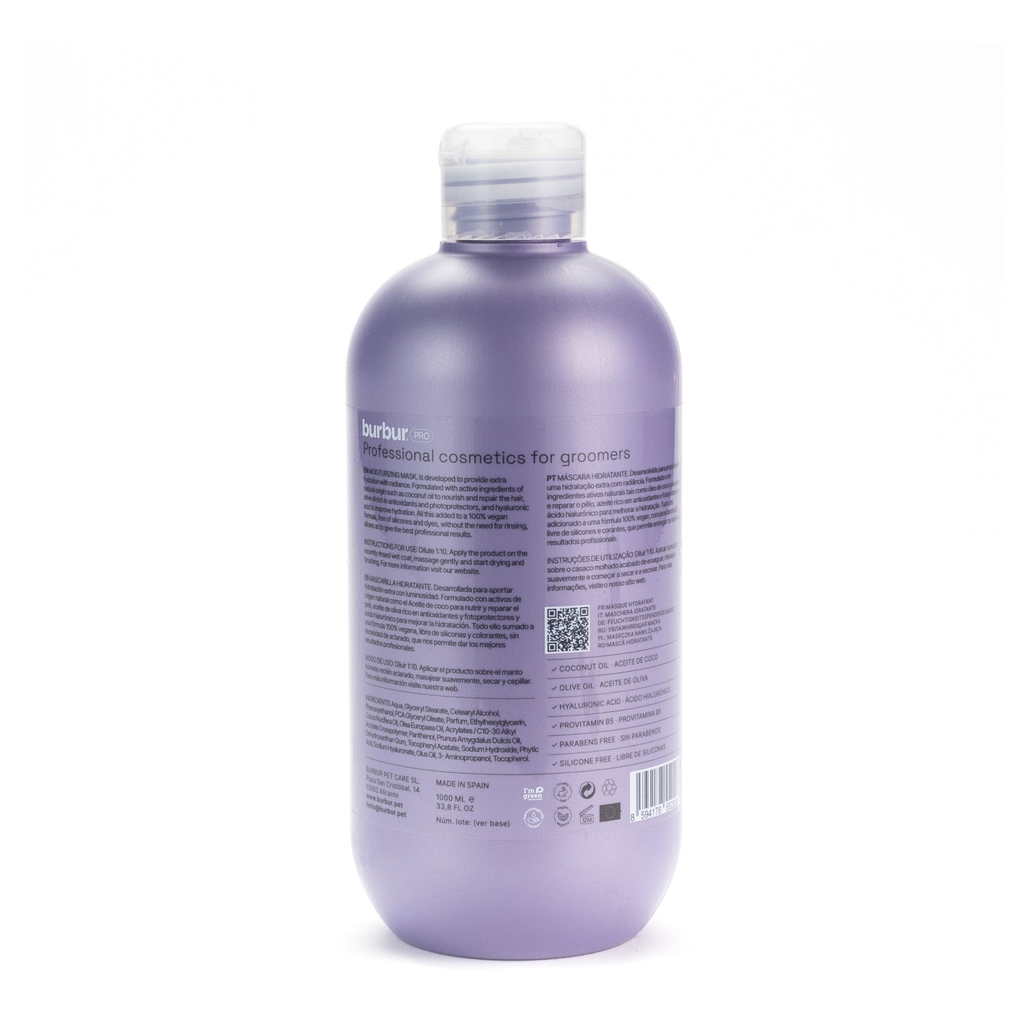 BURBUR PRO MOISTURIZING MASK 500ML
